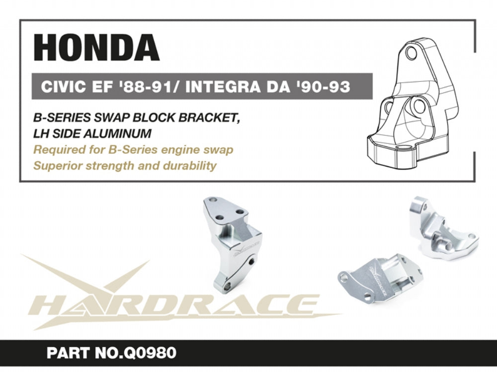 HARDRACE B-SERIES SWAP ENGINE MOUNT HardRace