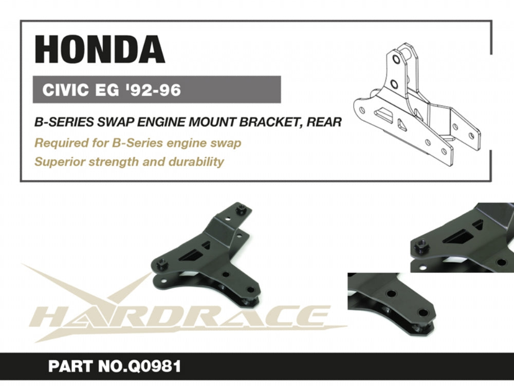 HARDRACE B-SERIES SWAP ENGINE MOUNT HardRace