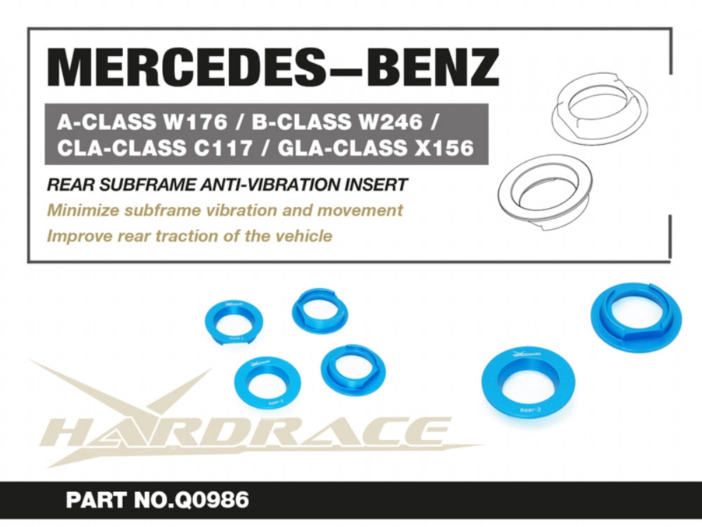 HARDRACE REAR SUBFRAME ANTI-VIBRATION INSERT HardRace