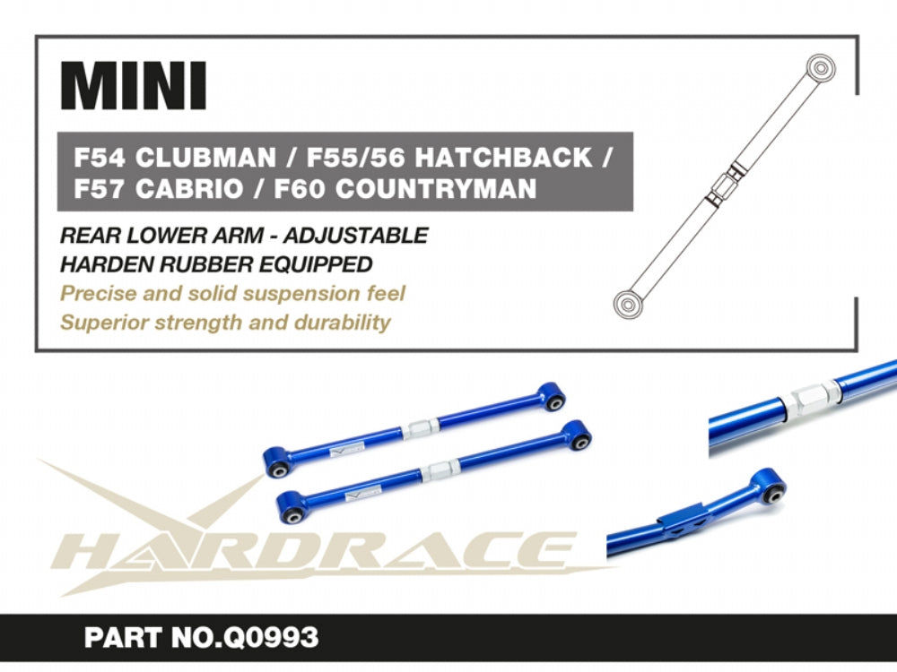 HARDRACE REAR LOWER ARM ADJUSTABLE HardRace