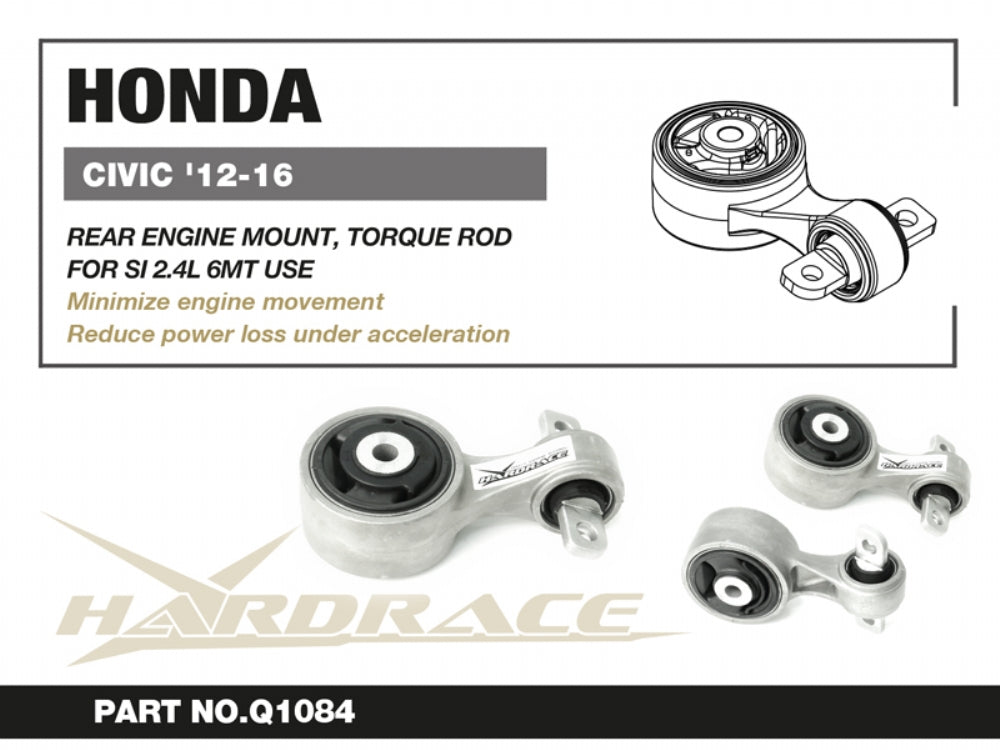 HARDRACE HONDA CRV1722 1.5T ENGINE MOUNT REAR 1PCS/SET HardRace