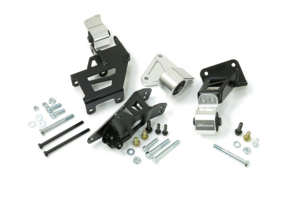 HARDRACE CIVIC INTEGRA K SWAP ENGINE & TRANSMISSION MOUNT KIT 5PCS/SET HardRace