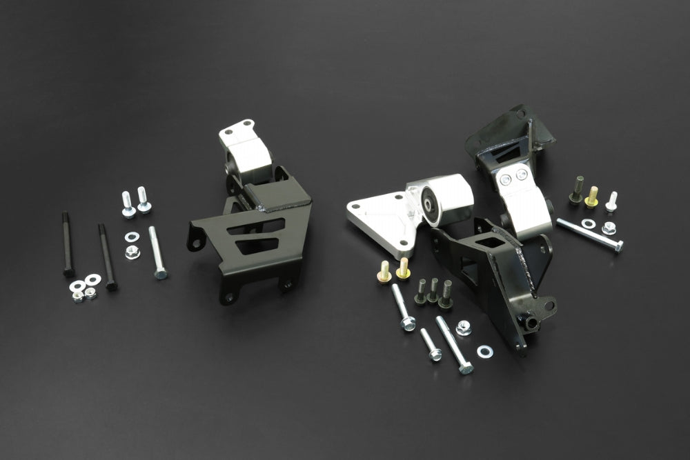 HARDRACE CIVIC INTEGRA K SWAP ENGINE & TRANSMISSION MOUNT KIT 5PCS/SET HardRace