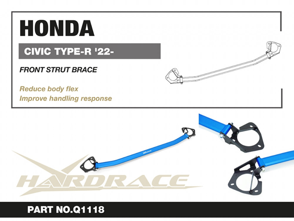 HARDRACE FRONT STRUT BRACE HardRace