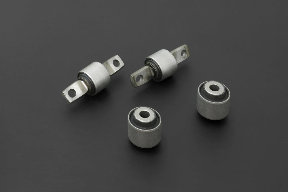 HARDRACE MITSUBISHI LANCER EVO 1-3 REAR UPPER ARM BUSHING 40mm OUTER HARD RUBBER 4PCS/SET HardRace