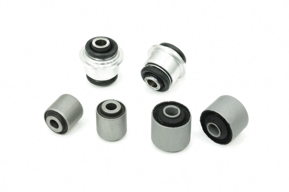 HARDRACE LEXUS IS 06-13/GS 06-11 REAR KNUCKLE BUSHING KIT PILLOW BALL+HARDEN RUBBER 6PCS HardRace