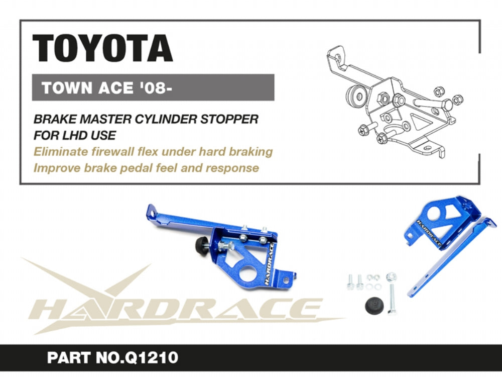 HARDRACE TOYOTA TOWNACE/LITEACE 08+ BRAKE MASTER CYLINDER STOPPER - 2PCS/SET FOR LHD USE HardRace