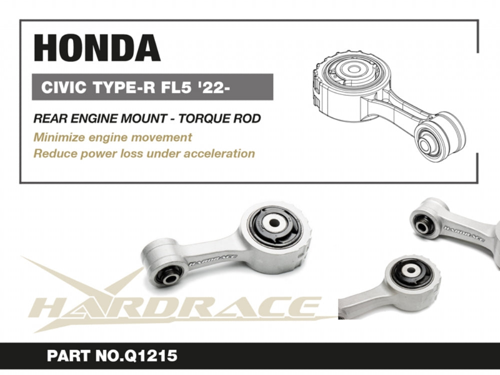 HARDRACE HONDA CIVIC TYPE-R 22- FL5 REAR ENGINE TORQUE ROD 1PCS/SET HardRace