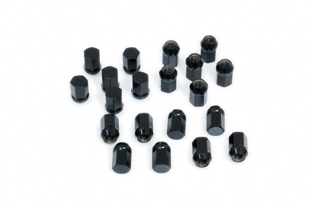 HARDRACE WHEEL LUG NUTS HEX 21 M14x15 LENGTH: 35MM CLOSE-END TYPE 60 CONICAL SEAT 20PCS HardRace