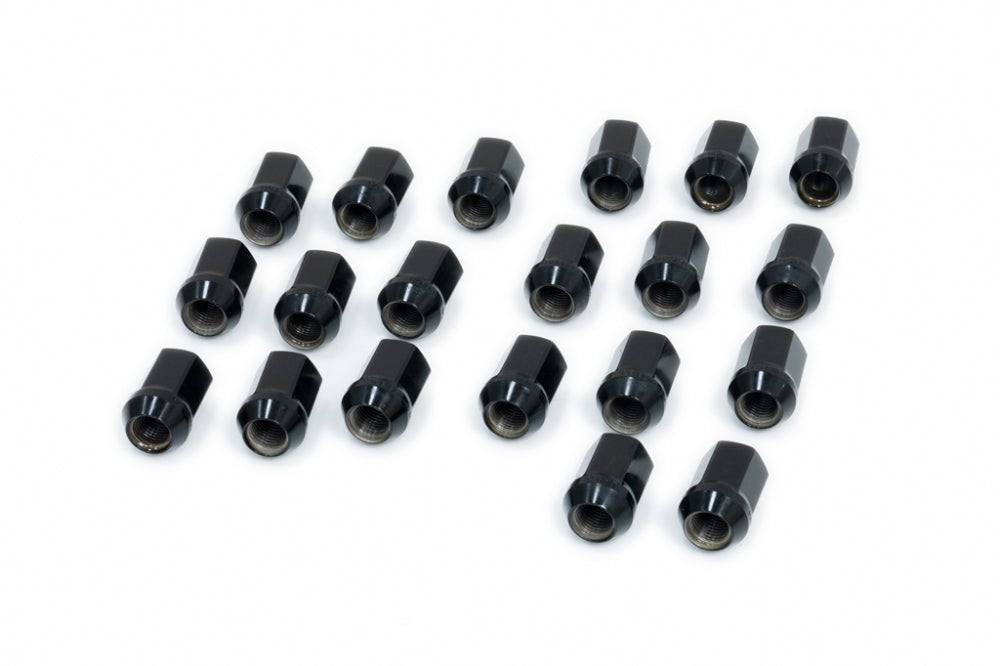HARDRACE WHEEL LUG NUTS HEX 21 M14x15 LENGTH: 35MM CLOSE-END TYPE 60 CONICAL SEAT 20PCS HardRace