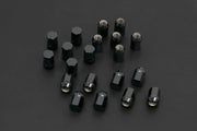 HARDRACE WHEEL LUG NUTS HEX 21 M14x15 LENGTH: 35MM CLOSE-END TYPE 60 CONICAL SEAT 20PCS HardRace