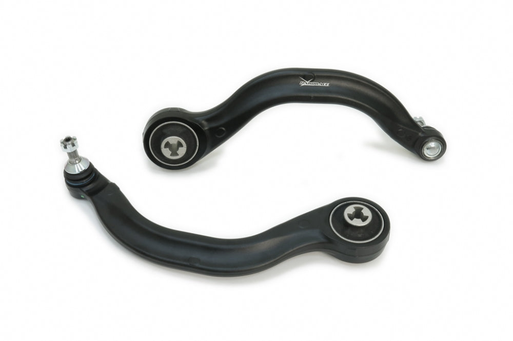 HARDRACE TESLA MODEL 3 17-/MODEL Y 20+ FRONT LOWER REAR CURVED ARM HARDEN RUBBER 2PCS/SET HardRace