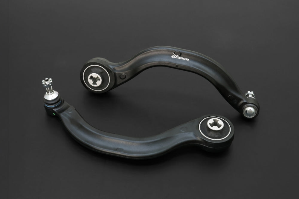 HARDRACE TESLA MODEL 3 17-/MODEL Y 20+ FRONT LOWER REAR CURVED ARM HARDEN RUBBER 2PCS/SET HardRace