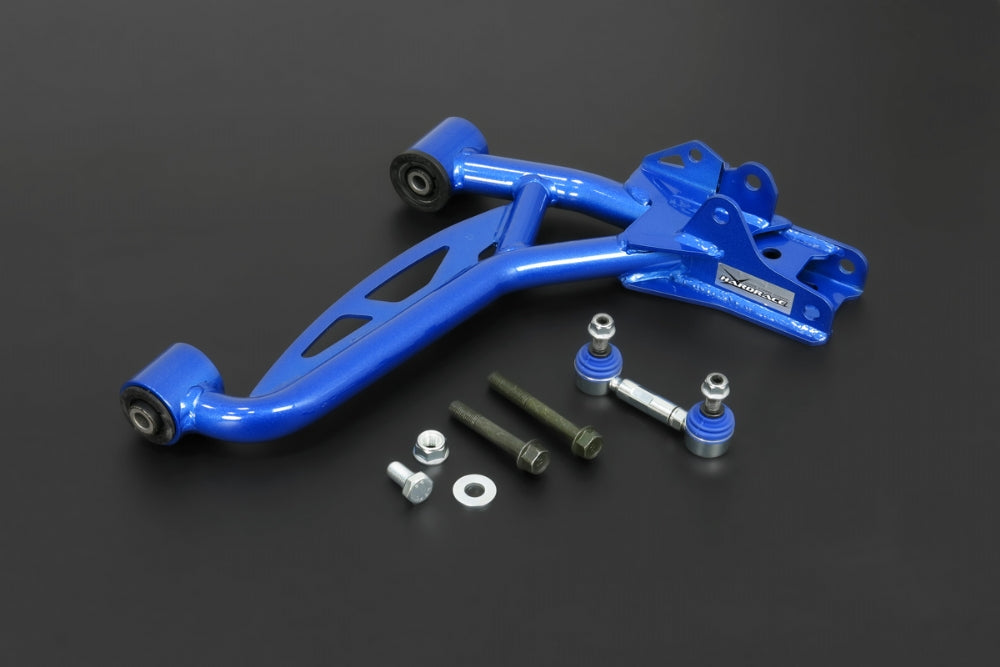 HARDRACE MAZDA MIATA/MX-5 98-05 FRONT TUBULAR LOWER ARM + STAB LINK HARDEN RUBBER 4PCS HardRace