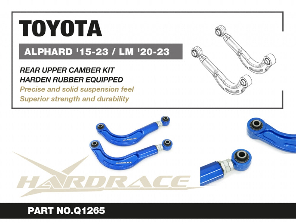 HARDRACE REAR CAMBER KIT TOYOTA ALPHARD / VELLFIRE, LEXUS LM HardRace