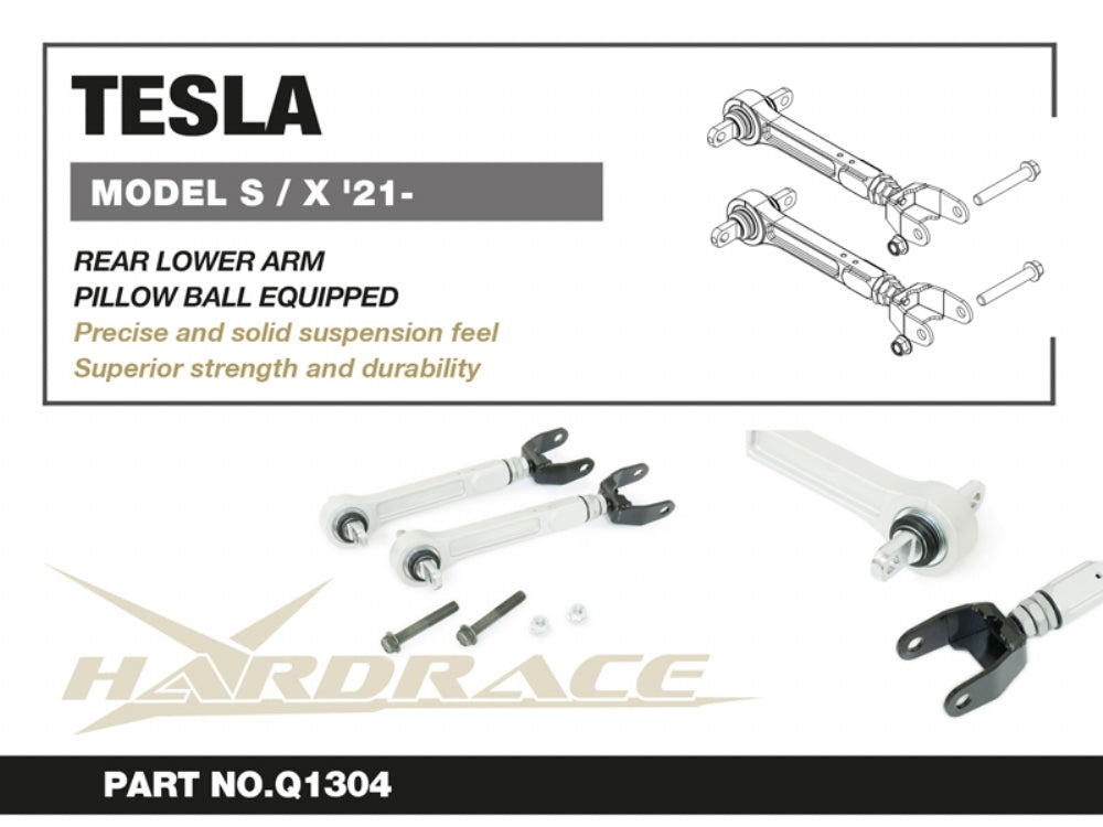 HARDRACE REAR LOWER ARM TESLA MODEL S, MODEL X HardRace
