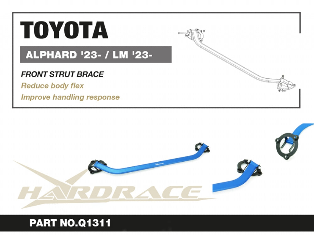 HARDRACE FRONT STRUT BRACE TOYOTA ALPHARD / VELLFIRE, LEXUS LM HardRace