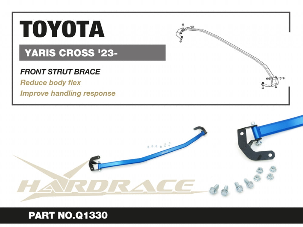 HARDRACE TOYOTA YARIS CROSS 23- AC200 FRONT STRUT BRACE - 1PCS/SET HardRace
