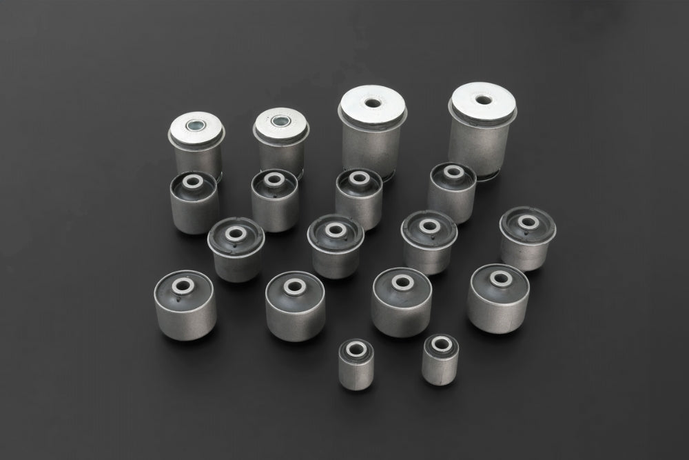HARDRACE TOYOTA LAND CRUISER J300 21- ARM BUSHING COMPLETE SET HARDEN RUBBER 18PCS/SET HardRace