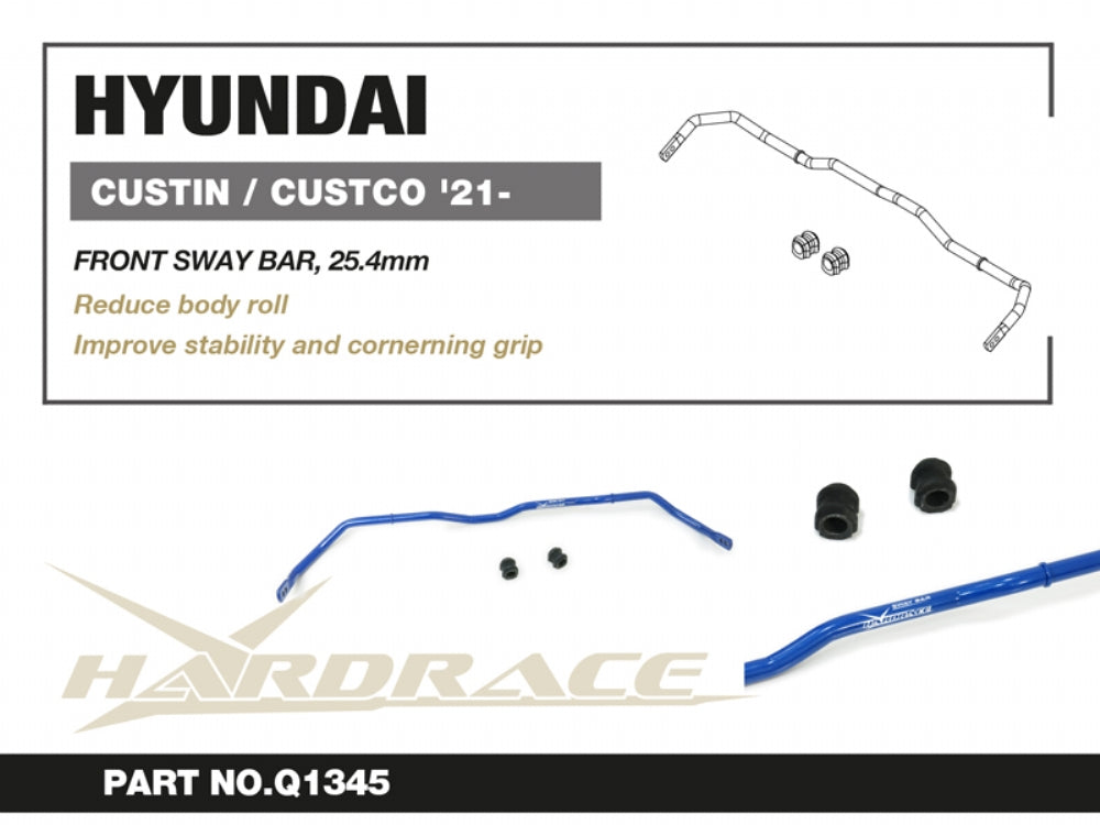 HARDRACE FRONT SWAY BAR HYUNDAI CUSTIN / CUSTO HardRace
