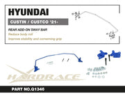 HARDRACE REAR ADD-ON SWAY BAR HYUNDAI CUSTIN / CUSTO HardRace
