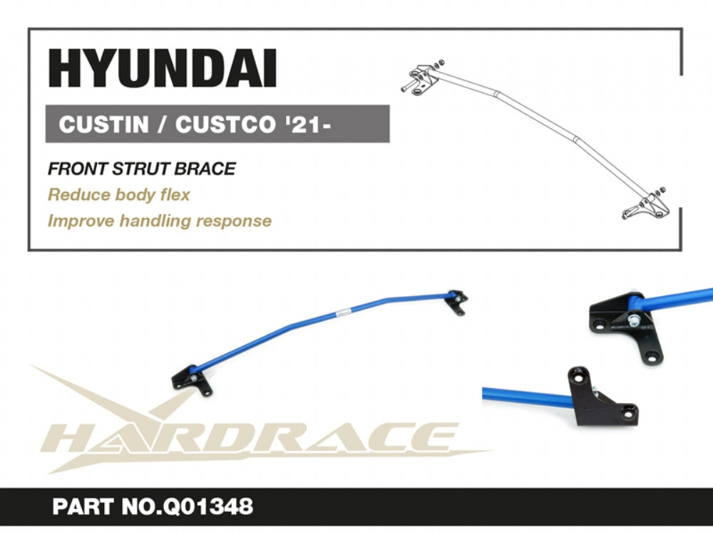 HARDRACE FRONT STRUT BRACE HYUNDAI CUSTIN / CUSTO HardRace