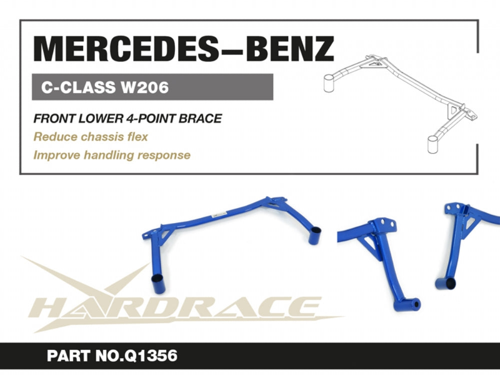 HARDRACE FRONT LOWER BRACE MERCEDES-BENZ C-CLASS HardRace