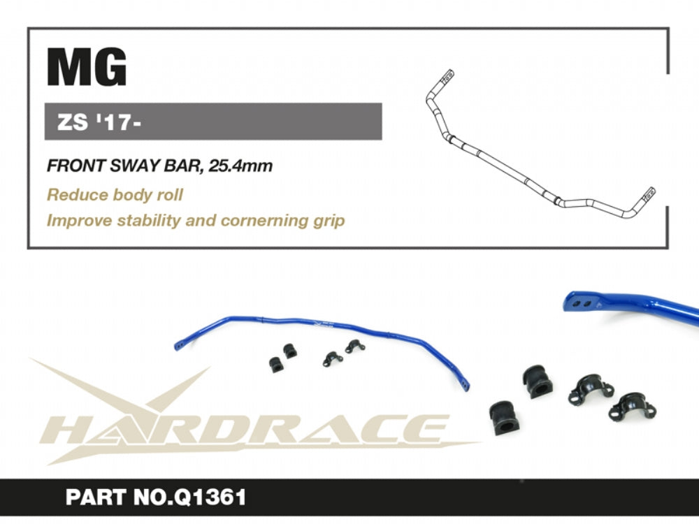 HARDRACE FRONT SWAY BAR MG ZS HardRace