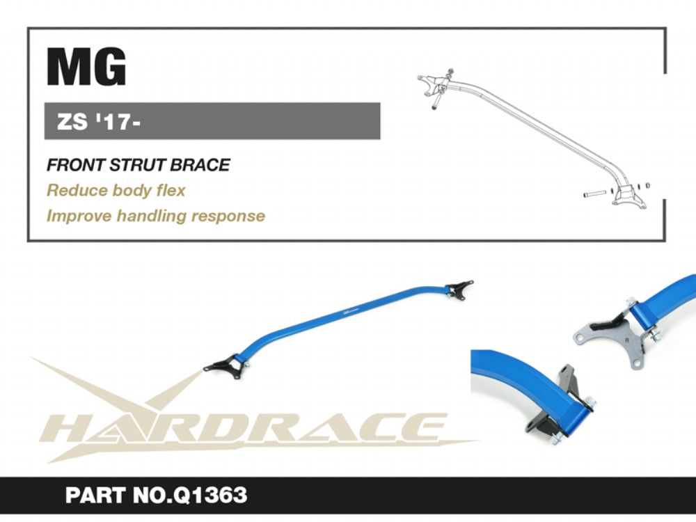 HARDRACE FRONT STRUT BRACE MG ZS HardRace