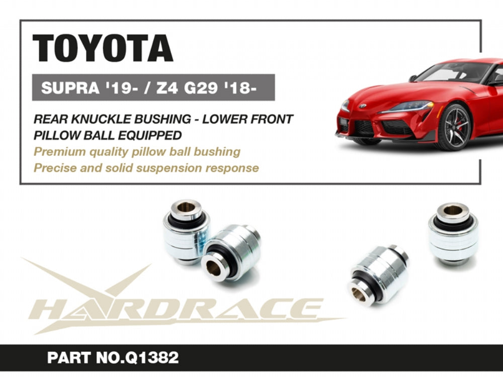 HARDRACE REAR KNUCKLE BUSHING - LOWER FRONT TOYOTA SUPRA, BMW Z4 HardRace