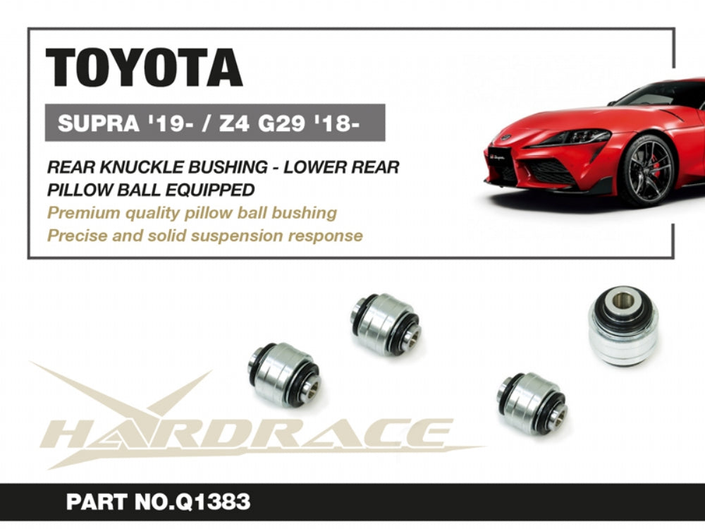 HARDRACE REAR KNUCKLE BUSHING - LOWER REAR TOYOTA SUPRA, BMW Z4 HardRace