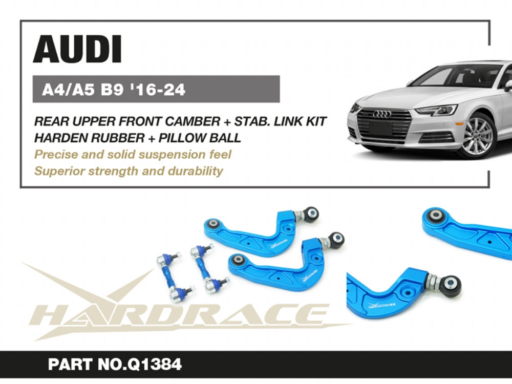 HARDRACE REAR UPPER CAMBER KIT AUDI A4, A5, S4/RS4, S5/RS5 HardRace