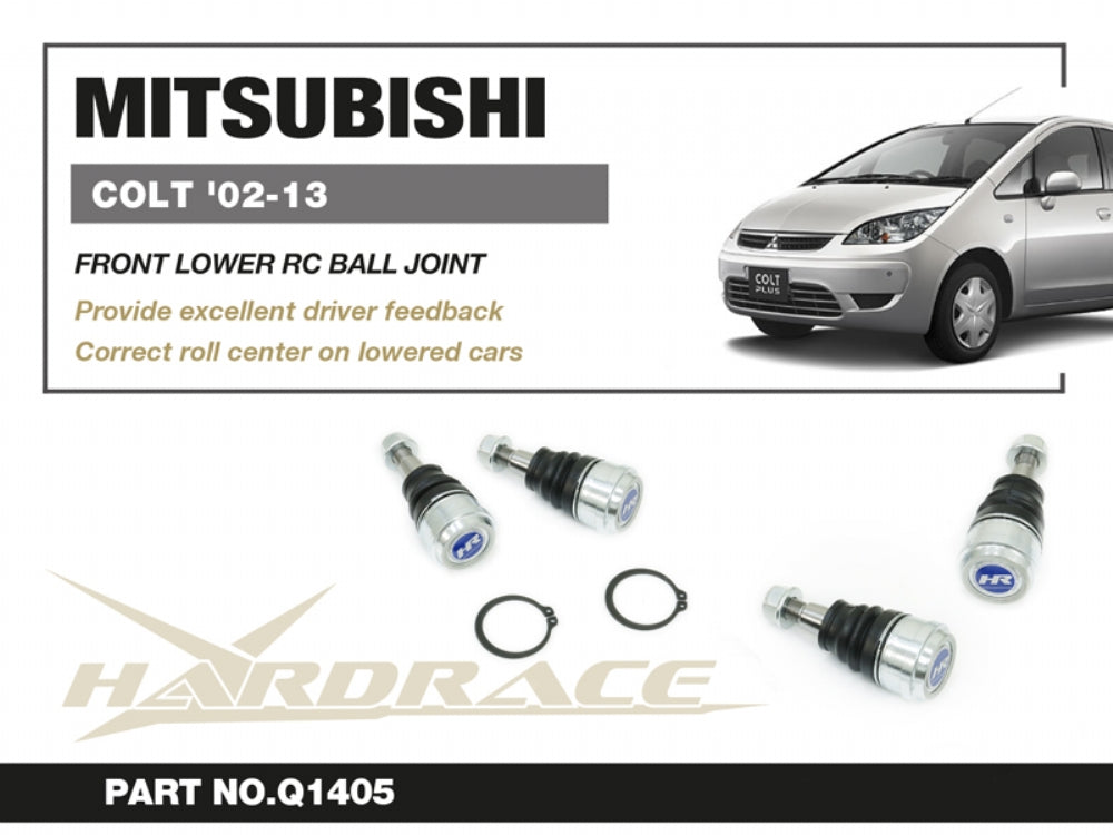 HARDRACE FRONT LOWER RC BALL JOINT MITSUBISHI COLT, COLT PLUS HardRace
