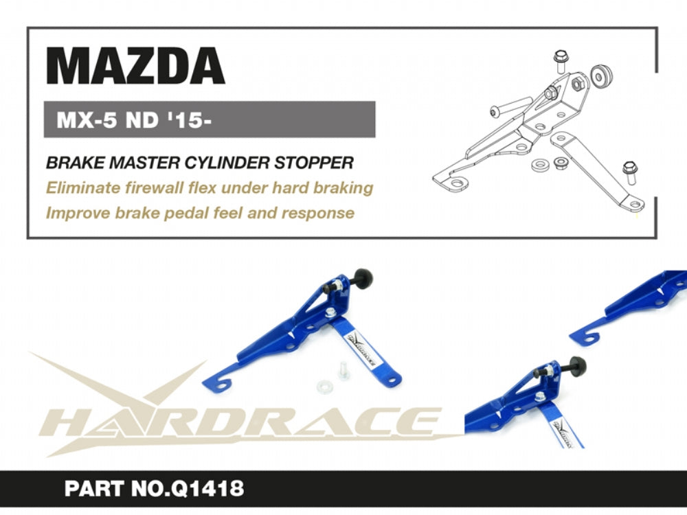 HARDRACE BRAKE MASTER CYLINDER STOPPER MAZDA MX-5 MIATA HardRace