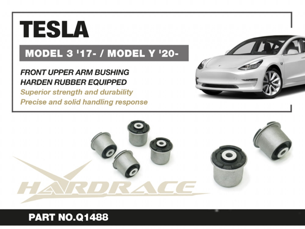 HARDRACE FRONT UPPER ARM BUSHING TESLA MODEL 3, MODEL Y HardRace