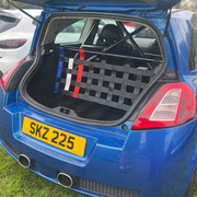 Renault Megane Mk2 RS 225 Strut bar and Cargo net cargo-nets.co.uk