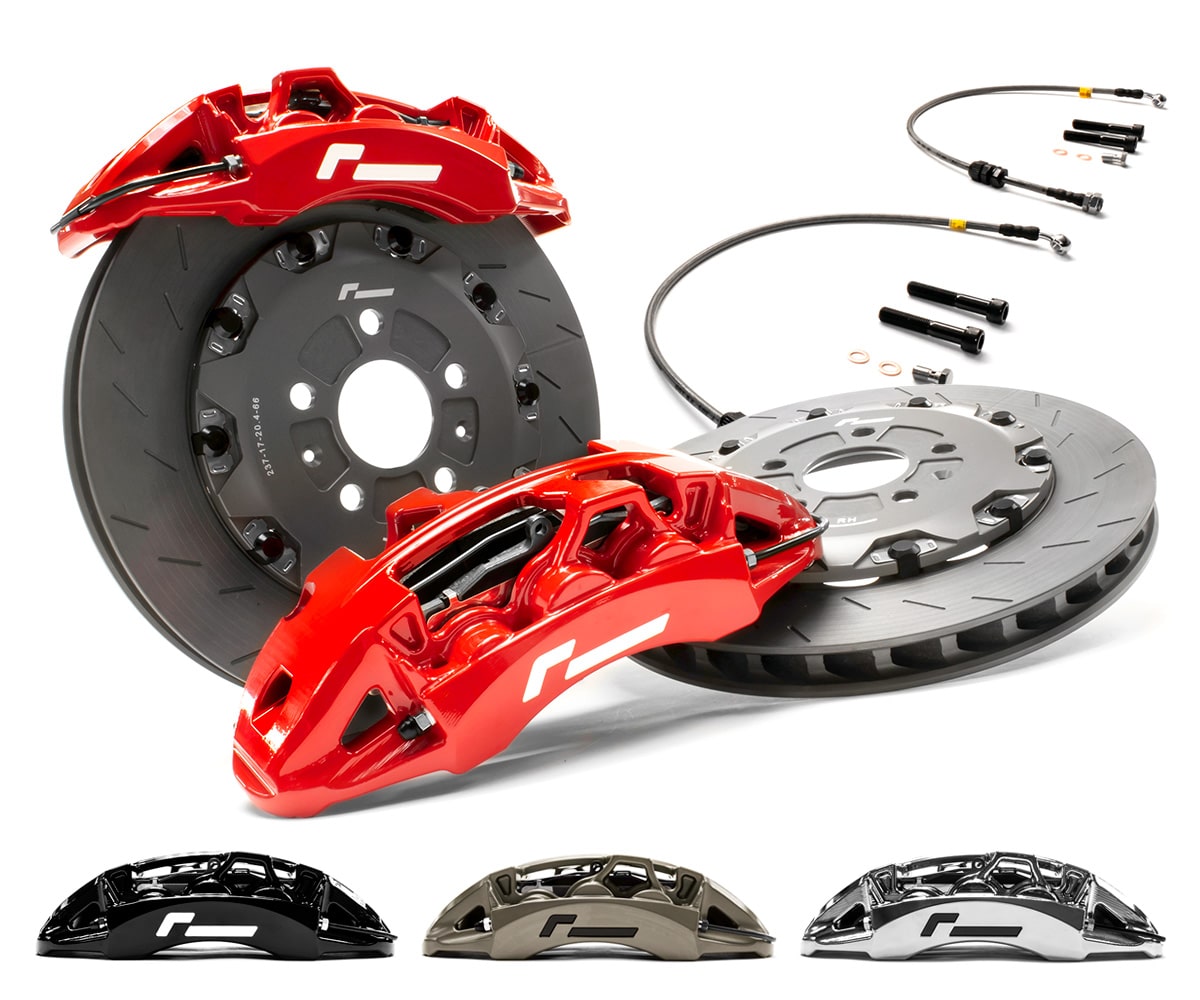 Racingline Stage 3 Monoblock Big Brake Kit - 355/380mm Rotors & 6 Pot Calipers