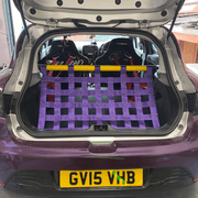 Renault Clio Mk4 RS 220 Strut bar and Cargo net cargo-nets.co.uk