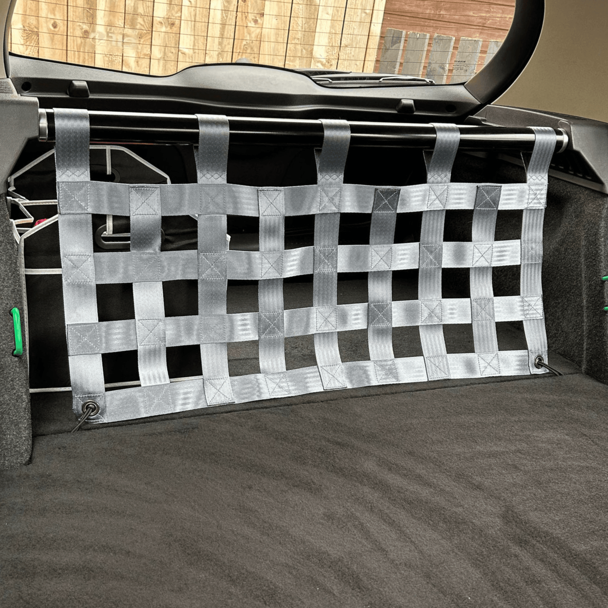 Renault Clio Mk3 197 200 Strut bar and Cargo net cargo-nets.co.uk