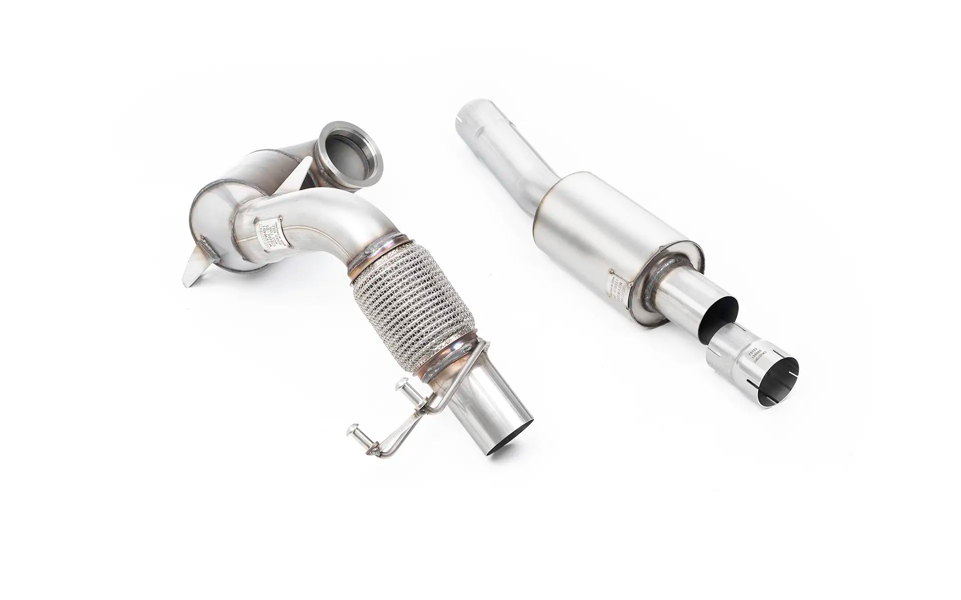 VW Polo GTI 2.0 TSI (AW - 5 Door/Non GPF Models) - Downpipe and Race Cat for OE Cat Back