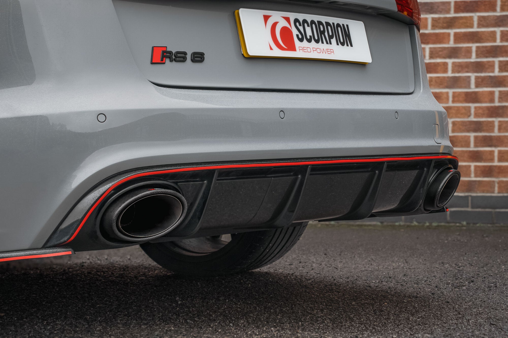 Scorpion Audi RS6 Avant C7 Tailpipe Trim Kit