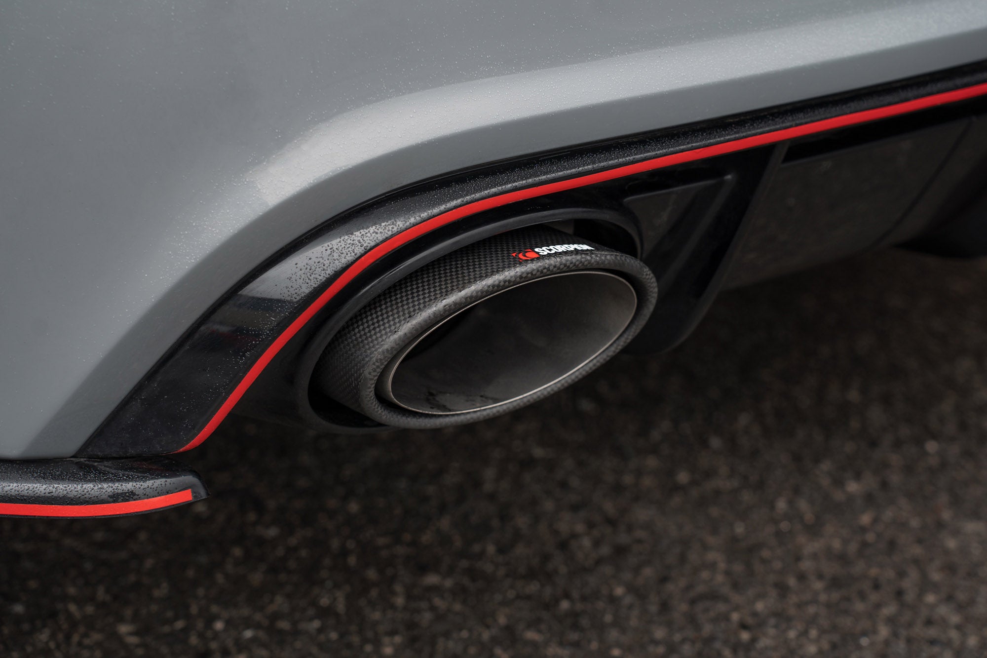 Scorpion Audi RS6 Avant C7 Tailpipe Trim Kit