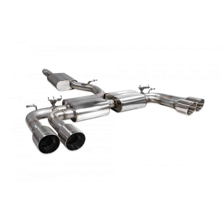Scorpion Audi S3 Saloon 8V Cat GPF back system