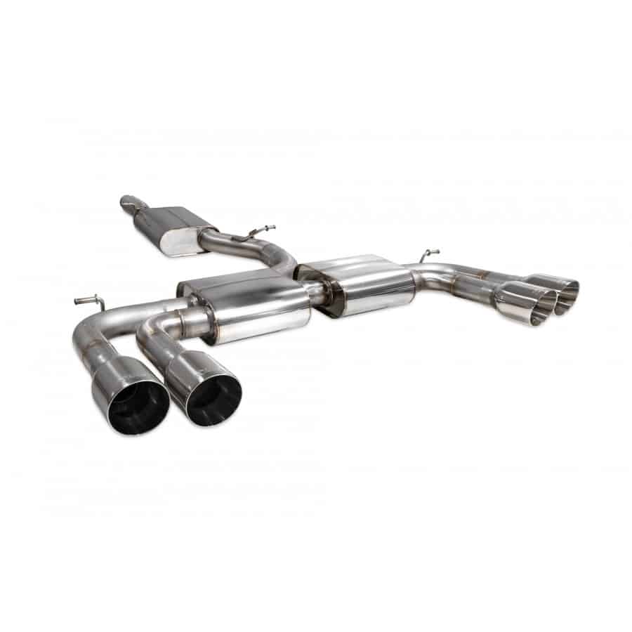 Scorpion Audi S3 Saloon 8V Cat GPF back system
