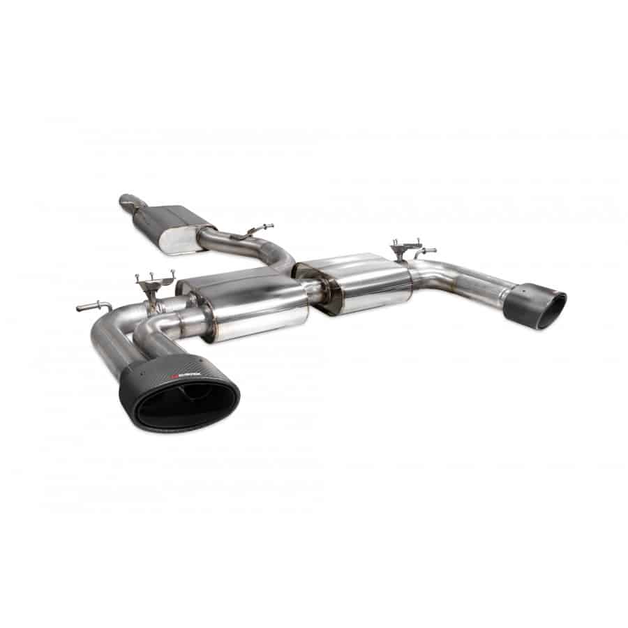 Scorpion Audi S3 Saloon 8V Cat GPF back system