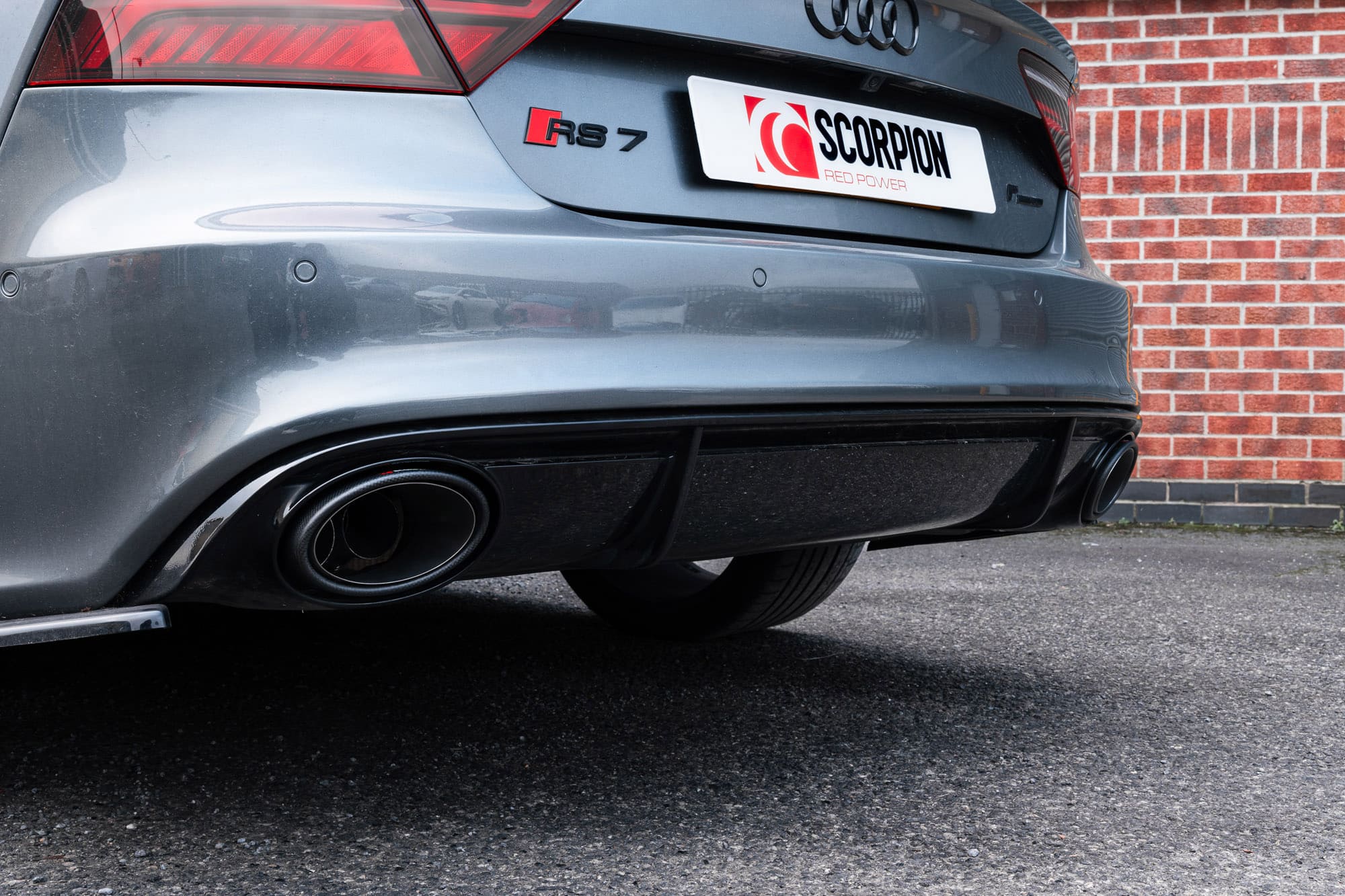 Scorpion Audi RS7 C7 Tailpipe Trim Kit