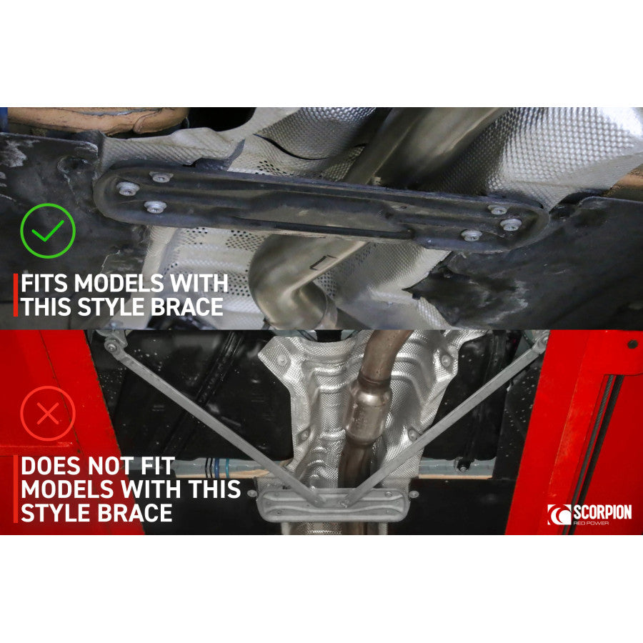 Scorpion BMW F2X F3X Exhaust Tunnel Brace