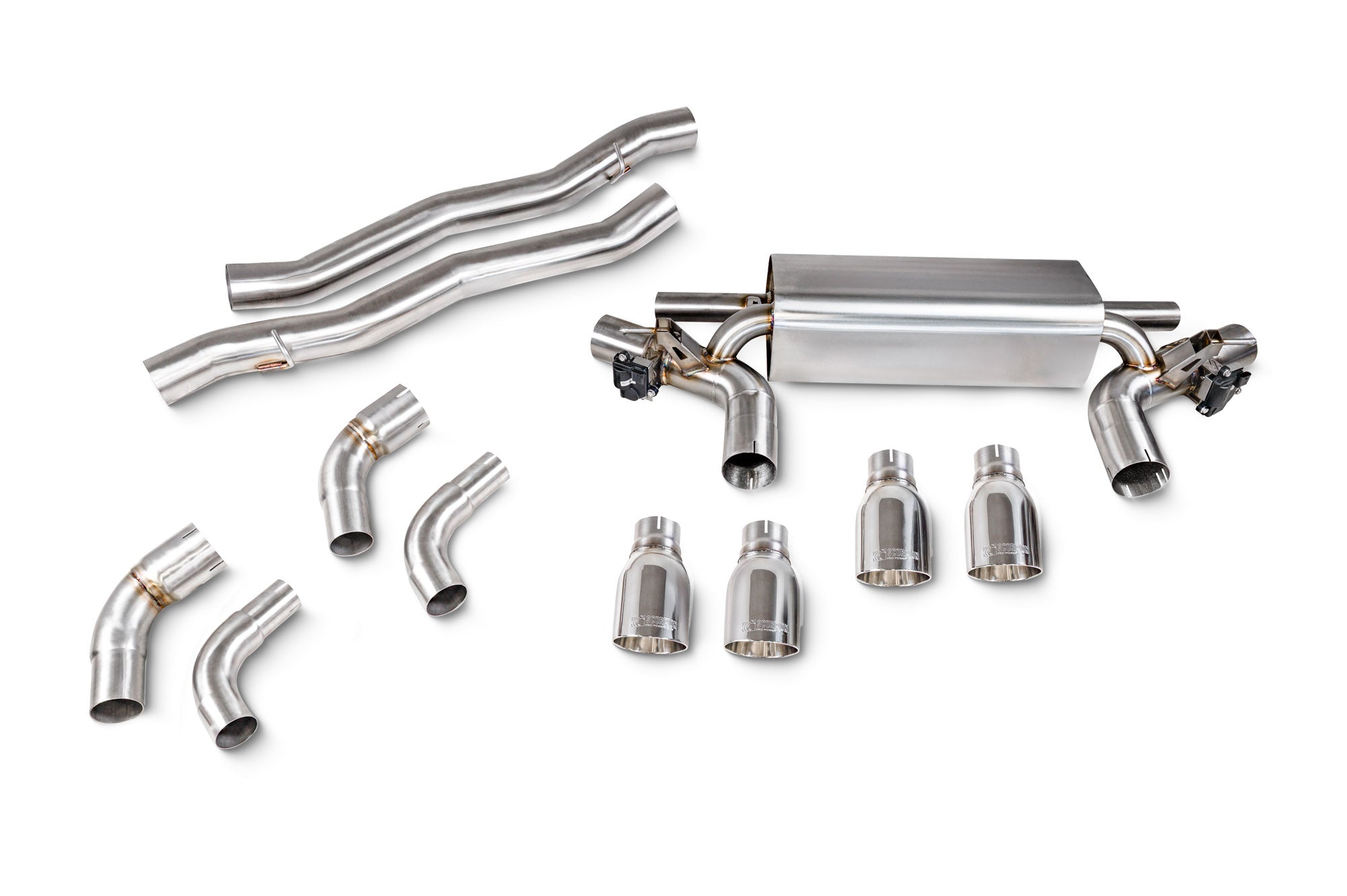 Scorpion BMW M5 G90/G99 GPF-Back system with electronic valves