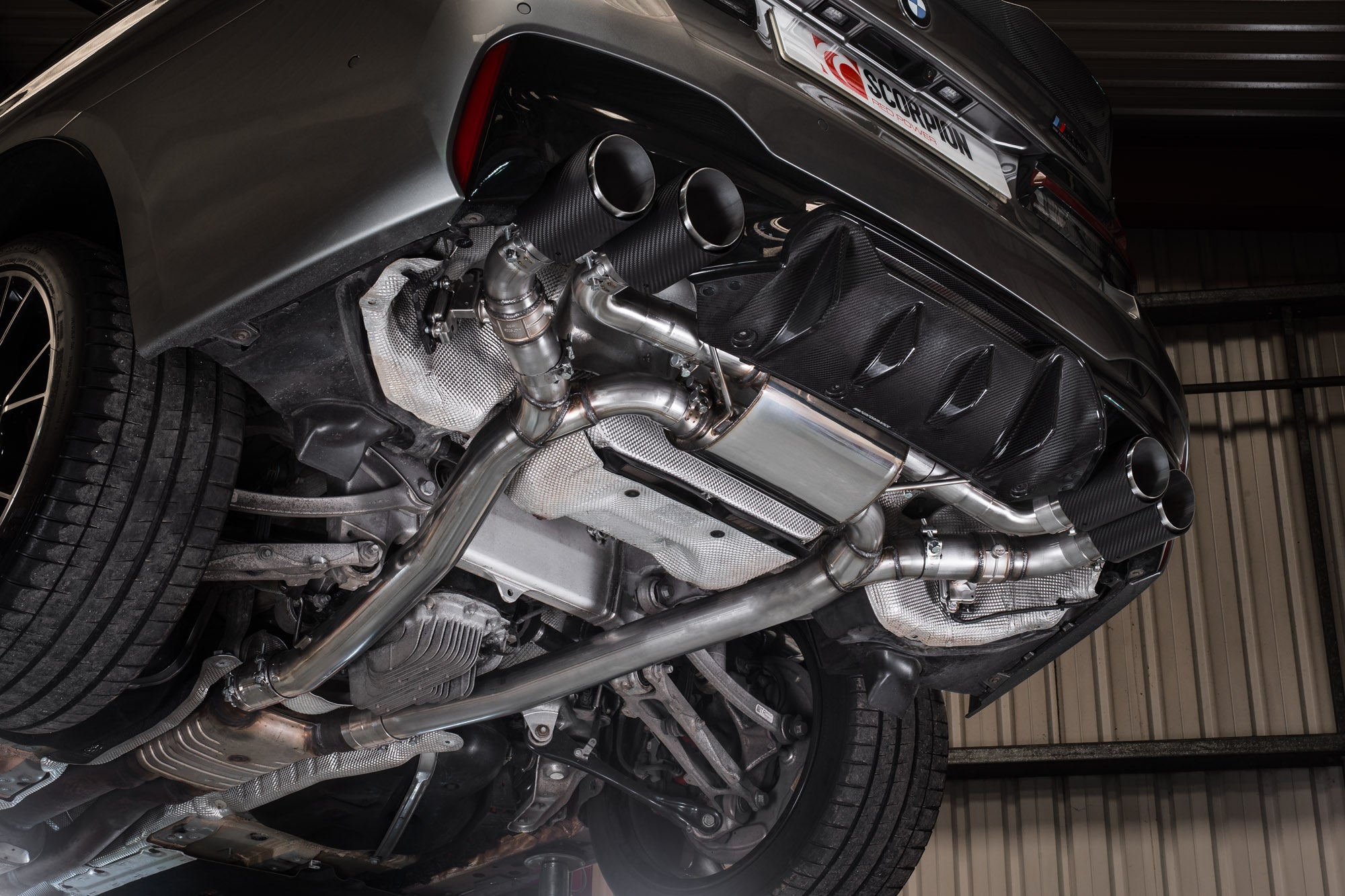 Scorpion BMW F90 M5 (Pre & Post LCI) Half System