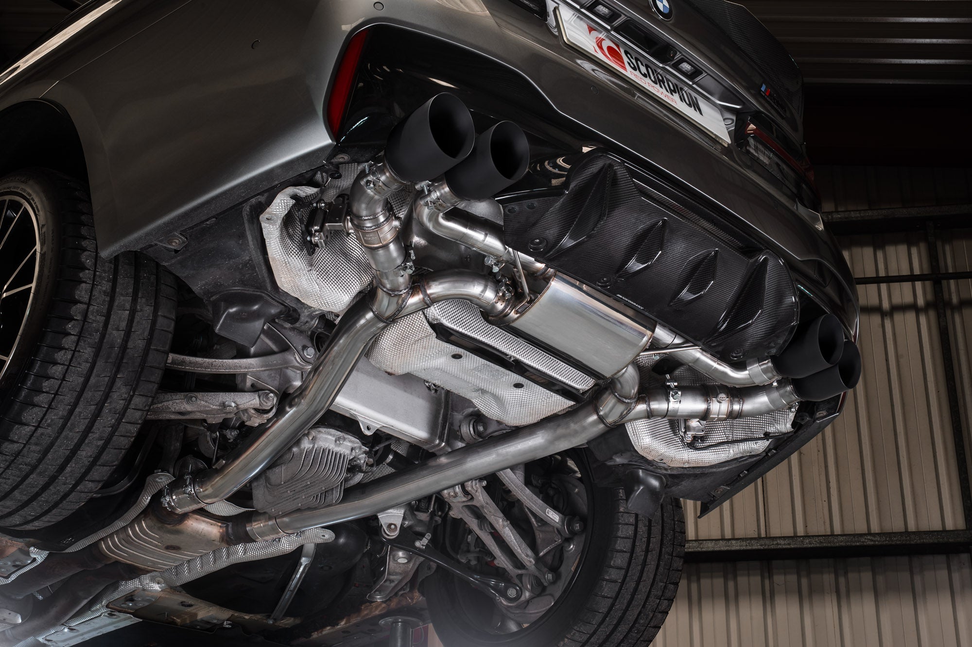 Scorpion BMW F90 M5 (Pre & Post LCI) Half System